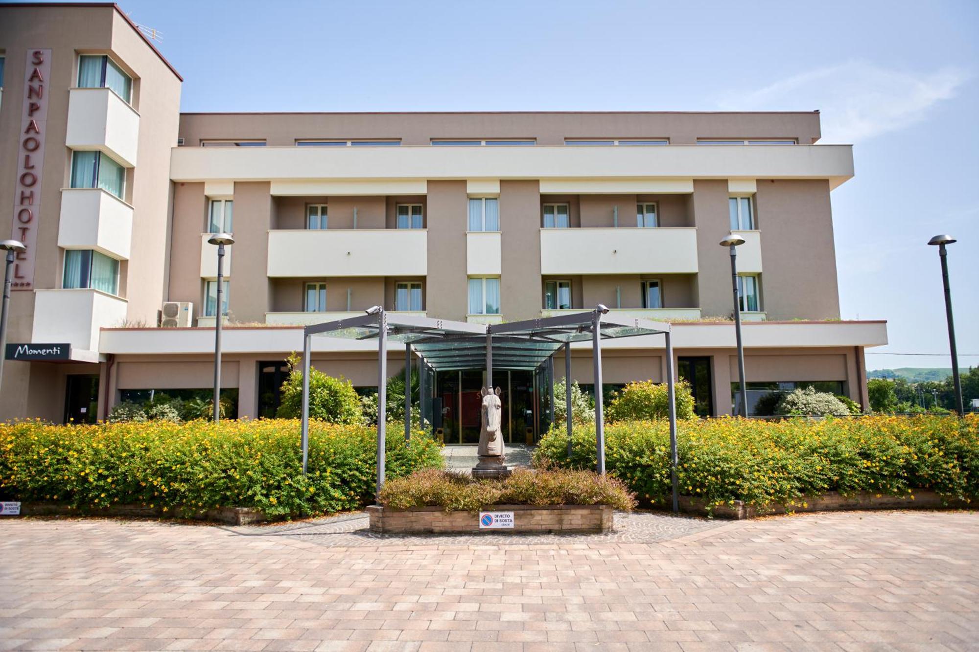 San Paolo Hotel Montegiorgio Exterior photo